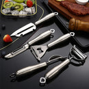 Axyaa Stainless Steel Vegetable Fruit Peeler Grater Knife - Kitchen Gadget
