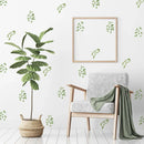 Axyaa Green Leaves Wall Sticker Plant Decals for Home Decor