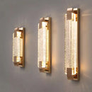 Axyaa Modern Crystal Wall Lamp - LED Indoor Lighting for Home Decor
