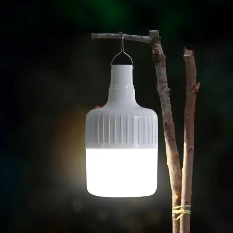 Axyaa Solar Camping Light Bulb: Portable LED Lantern for Outdoor, Hiking, and Emergencies