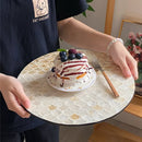 Axya Shell Tray Fish-scale Pattern Round Organizer Tray