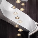 Axyaa LED Pendant Light Chandeliers for Modern Home Decor and Indoor Lighting