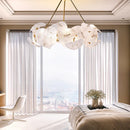 Axyaa Luxury LED Chandeliers - Modern Home Decor Lustres for Dining Table