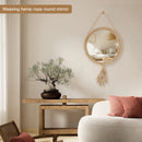 Axyaa Nordic Hanging Mirror for Home Decor and Makeup with Creative Design