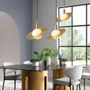 Axyaa Nordic Glass Ball LED Chandelier
