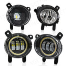 Axyaa LED Angel Eye Fog Lamps for BMW Halogen Headlights