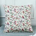 Axyaa Floral Series Pillowcase: Square Office Cushion Cover in Elegant Printing Pattern