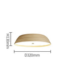 Axyaa Wabi Sabi Cream Ceiling Light Full Spectrum LED for Bedroom, Dining, Living Room