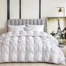 Axyaa White Goose Down Winter Quilt - 100% Cotton, Thick & Warm
