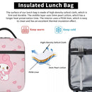 Axyaa Melody Insulated Lunch Bag - Reusable Thermal Cooler for School and Work