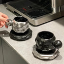 Axyaa Meteorite Ceramic Coffee Cup 300ml Mug Breakfast Dish Tableware Home Utensils