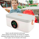 Axyaa Cordless Lunch Warmer Box LED Display USB Rechargeable 1L Capacity