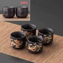 Axyaa Purple Sand Color-Changing Master Cup Set Longfeng Chengxiang Pair