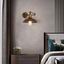 Axyaa Retro Rocker Arm Wall Lamp for Bedroom and Living Room