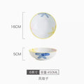 Axyaa 6 Inch Ceramic Multipurpose Bowl for Soup, Salad, Noodle, Egg, and Air Fryer