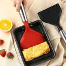 Axyaa Silicone Shovel Spatula for Home Kitchen - Non-Stick & Wide Mouth