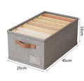 Axyaa Fabric Clothes Storage Box Organizer Cabinet - Foldable Multi-Purpose Drawer Box