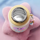 Axyaa Kids Insulated Straw Cup - Stainless Steel Vacuum Flask with Handle