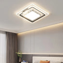 Axyaa Modern LED Ceiling Light Black Indoor Lamp for Bedroom, Living Room, Balcony