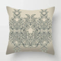 Axyaa Baroque Geometric Throw Pillow Case, Elegant Vintage 45X45CM Cushion Cover for Home