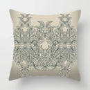 Axyaa Baroque Geometric Throw Pillow Case, Elegant Vintage 45X45CM Cushion Cover for Home