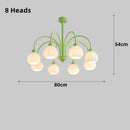 Axyaa Kids' Pumpkin Green Chandelier