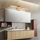 Axyaa Solid Wood LED Wall Light with Switch for Bathroom, Bedroom, and Hallway