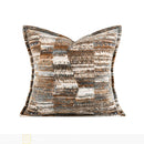 Axyaa Wabi Sabi Velvet Pillow Sofa Bed Pillowcase, High-End Antique Style, 30x50cm