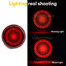 Axyaa LED Rear Bumper Reflector Lights for Toyota Corolla, Nissan Qashqai, X-Trail