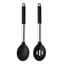 Axyaa 8-Piece Silicone Kitchen Utensil Set Stainless Steel Cooking Tools