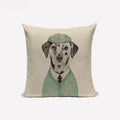 Axyaa Cute Animal Linen Cushion Cover 45*45cm for Child Sofa Home deco