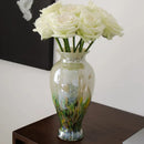 Axyaa Glass Vase: Artistic High-End Table Decoration
