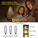 Axyaa Rechargeable 7 LED Reading Light with Warm Cool White Daylight