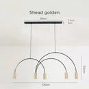 Axyaa Minimalist Postmodern Geometric Chandeliers for Home and Restaurants