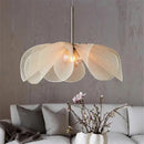 Axyaa Wabi Sabi LED Pendant Lamp: French Fabric Nordic Design for Home and Hotel