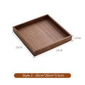 Axyaa Solid Wood Desk Organizer Tray for Office and Home Storage