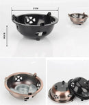 Axya Mini Brass Alcohol Stove: Portable Outdoor Camp Cooking Burner