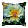 Axyaa Natural Flower Bird Linen Cushion Cover ��� Decorative Pillow Cases