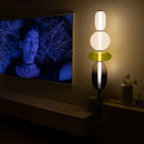 Axyaa Nordic Glass Table Lamp - LED Decor Lighting for Home and Exhibition