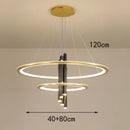 Axyaa LED Pendant Chandeliers for Modern Home Decor & Indoor Lighting