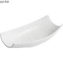Axya Stone White Ceramic Dinner Plate for Restaurants and Home Dining