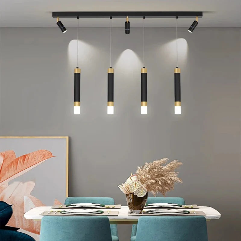 Axyaa Modern LED Pendant Light Chandeliers for Living Room and Dining Room
