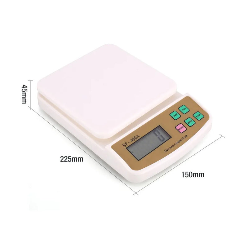 Axyaa Digital Kitchen Scale 10000g Capacity with Tare Function