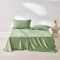 Axyaa 800TC Egyptian Cotton Solid Color Flat Sheet - Single Queen King Size
