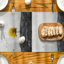 Axyaa Yellow Tree Birds Table Runner for Kitchen Dining Wedding Party