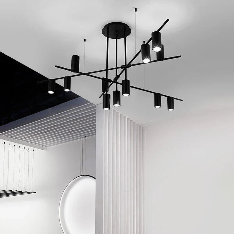 Axyaa Modern Minimalist Chandelier for Living Room, Restaurant, and Bar