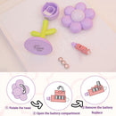 Axyaa Mini Flower Night Light: Cute Table Lamp for Kids' Bedroom and Desktop Ornament