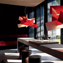 Axyaa Acrylic Stacked Pendant Light for Modern Living Room and Bar Decor
