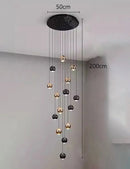 Axyaa LED Pendant Chandeliers for Modern Living and Dining Room Lighting