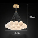 Axyaa Modern LED Chandeliers Indoor Ceiling Lighting for Living Room